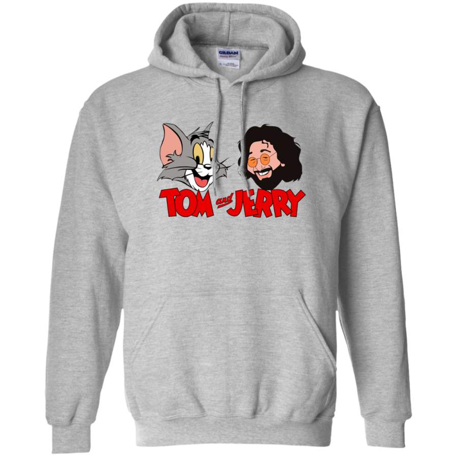 AGR Tom and Jerry Garcia Gildan Pullover Hoodie