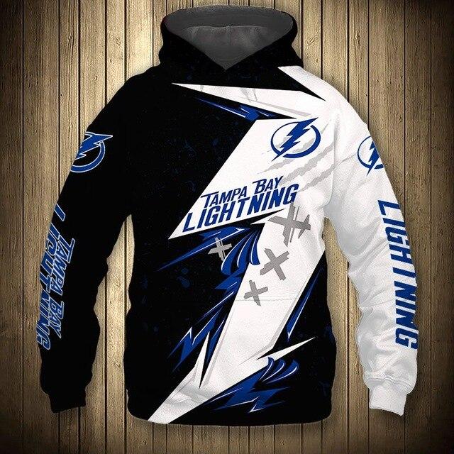 Tampa Bay Lightning Graffiti Casual Hoodie