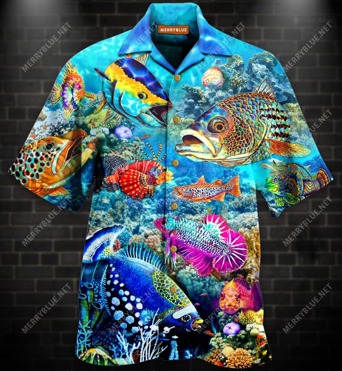 The Treasure Under The Waves Aloha Hawaiian Shirt Colorful Short Sleeve Summer Beach Casual Shirt For Men And Women