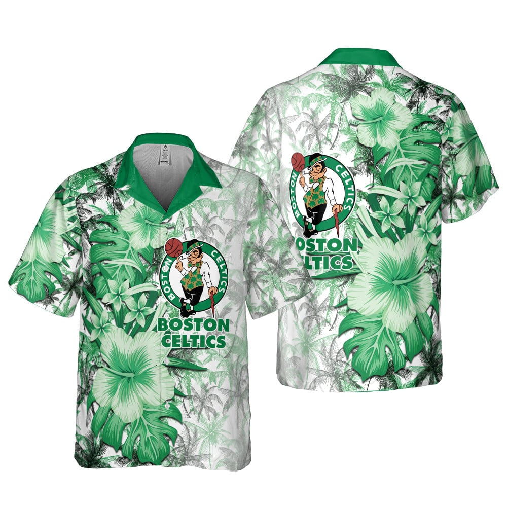 Boston Celtics Hawaiian Shirt Sh3