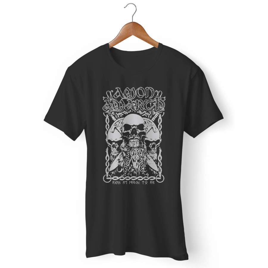 Amon Amarth Bearded Skull Man’s T-Shirt