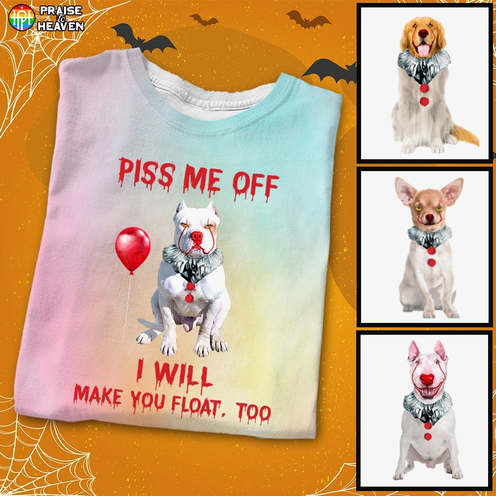 Personalized Dog – Piss Me Off Tie Dye Shirt Sweatshirt Hoodie Ap273