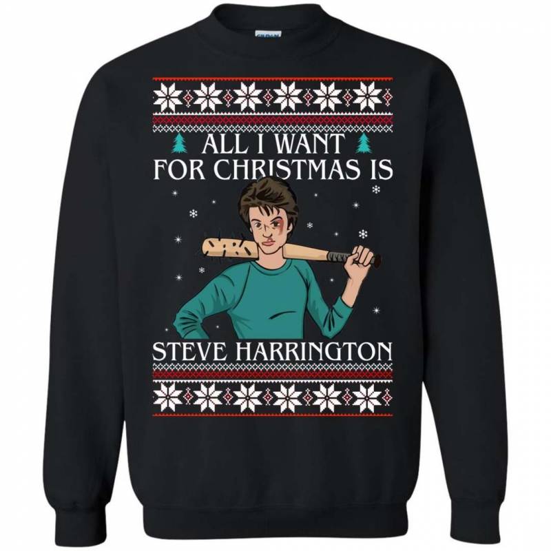 All I want for christmas is Steve Harrington ugly sweater