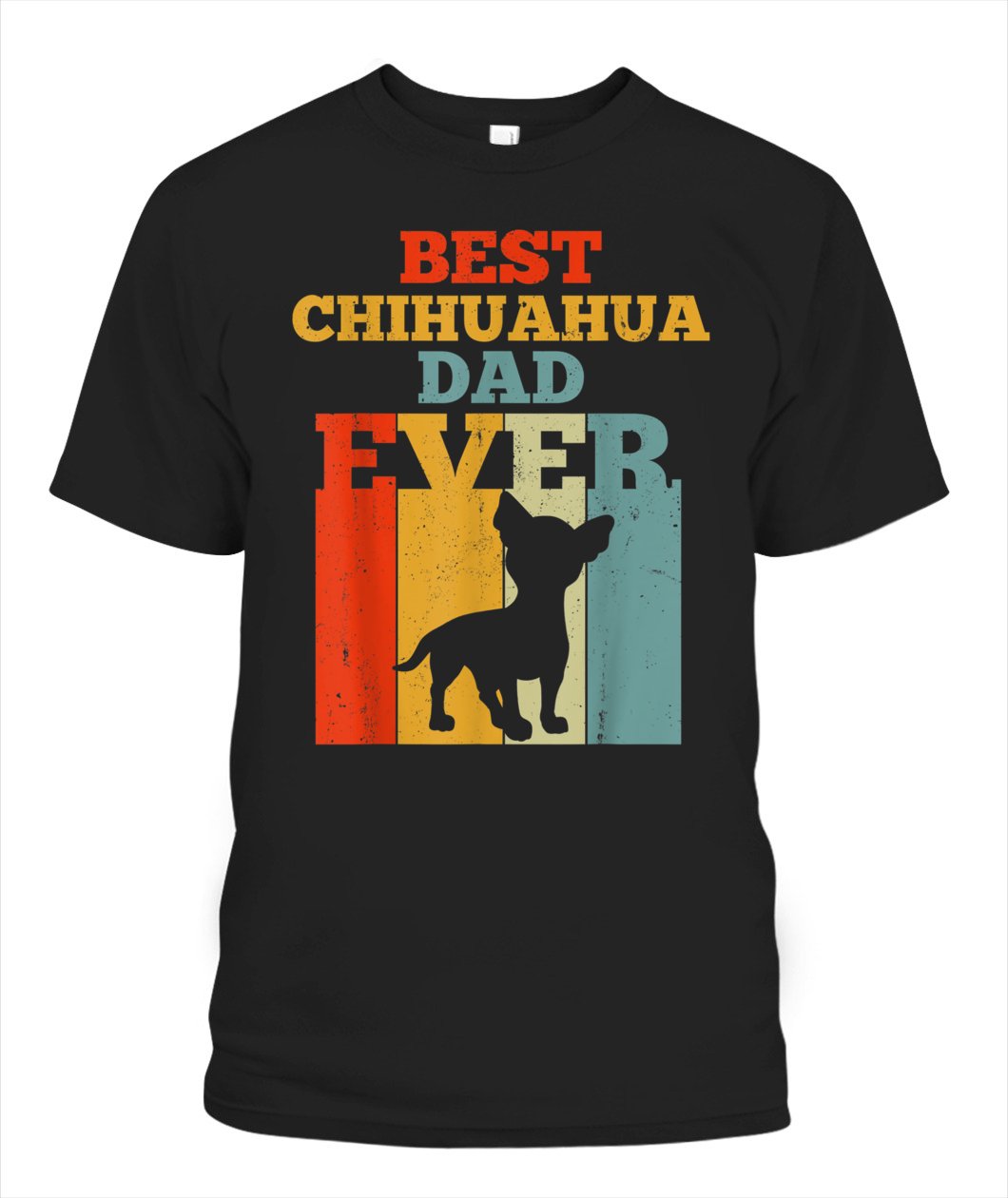 Best Chihuahua Dad Ever Vintage Fathers Day Gifts Customize Any Ideas, Personalized T-shirt, Hoodie Adult, Kid, Unisex