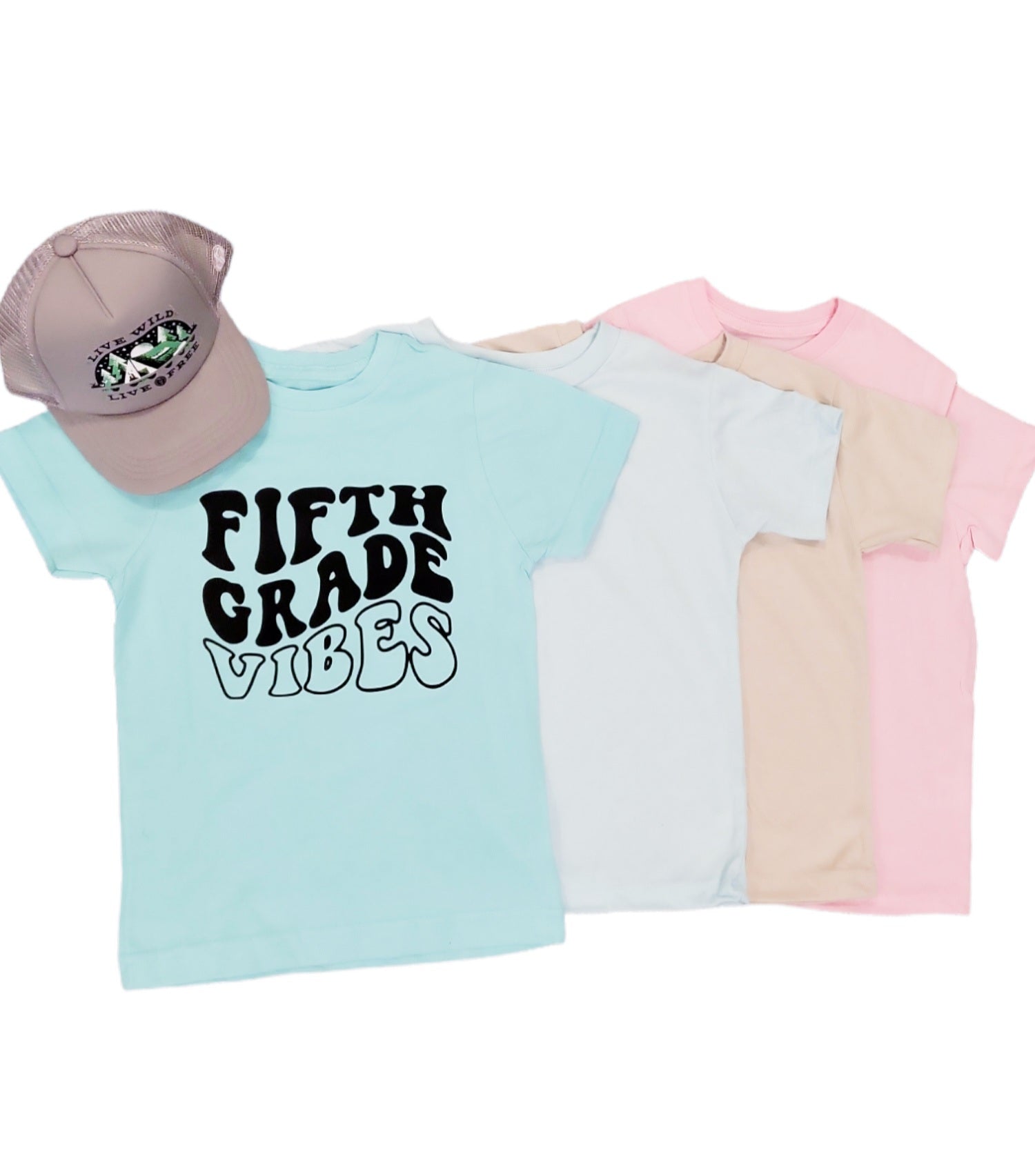 Sample Fifth Grade Vibes Shirt