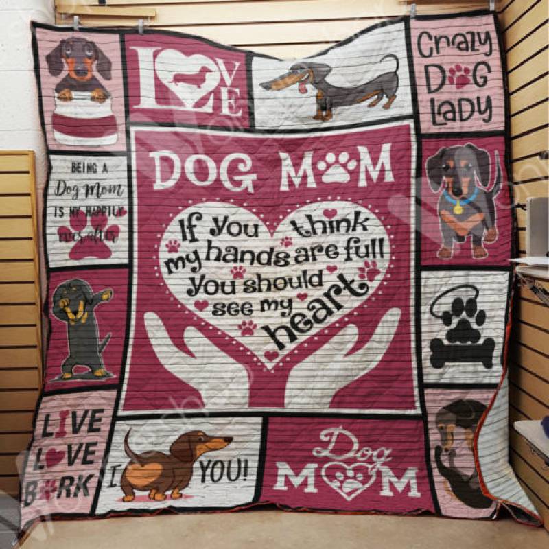 Dachshund Mom Blanket SEP0602 97O47