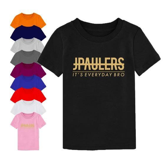 Jpauler Its Everyday Bro Shirt Jack Paul Vine Gamer Youtuber Children Kids Top Shirt