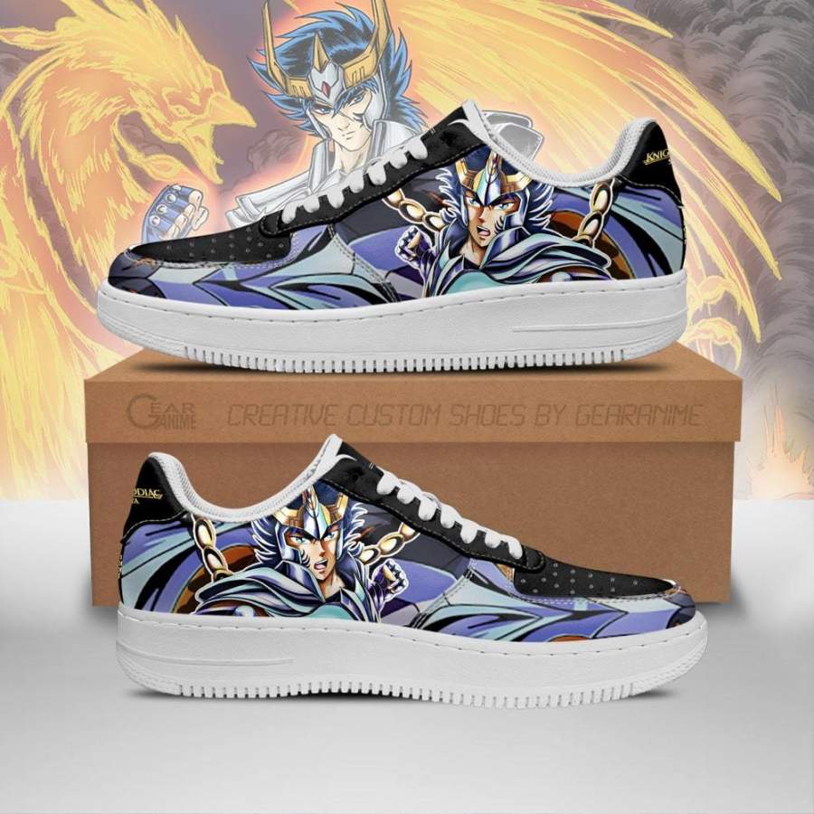 Phoenix Ikki Air Sneakers Uniform Saint Seiya Anime Shoes