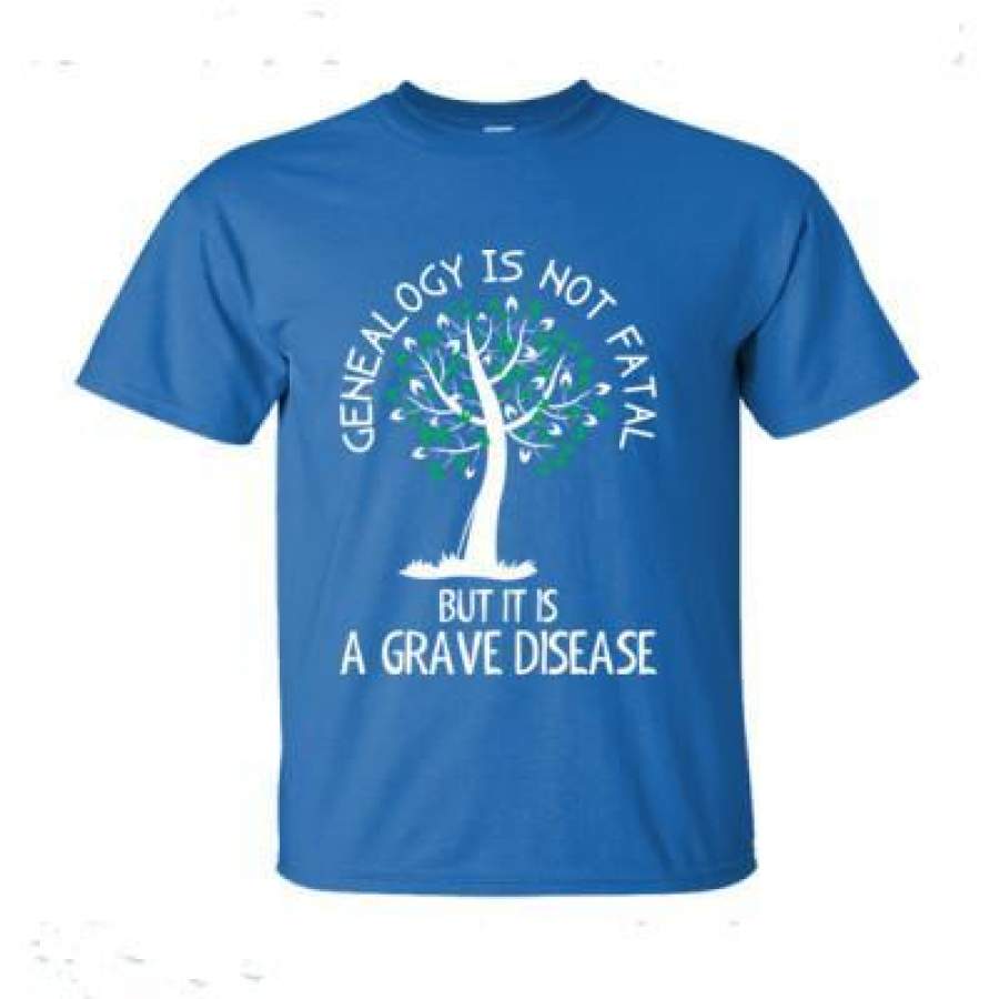 AGR Genealogy Is Not Fatal But It Is A Grave Disease – Ultra-Cotton T-Shirt