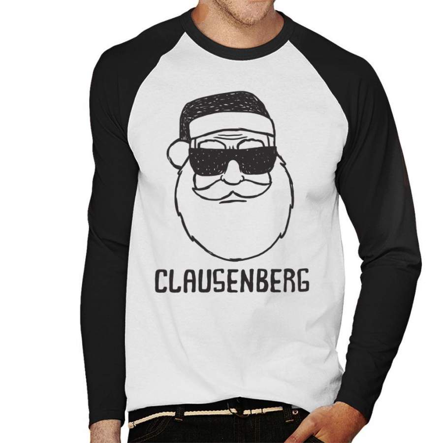 Clausenberg Christmas Heisenberg Breaking Bad Men’s Baseball Long Sleeved T-Shirt