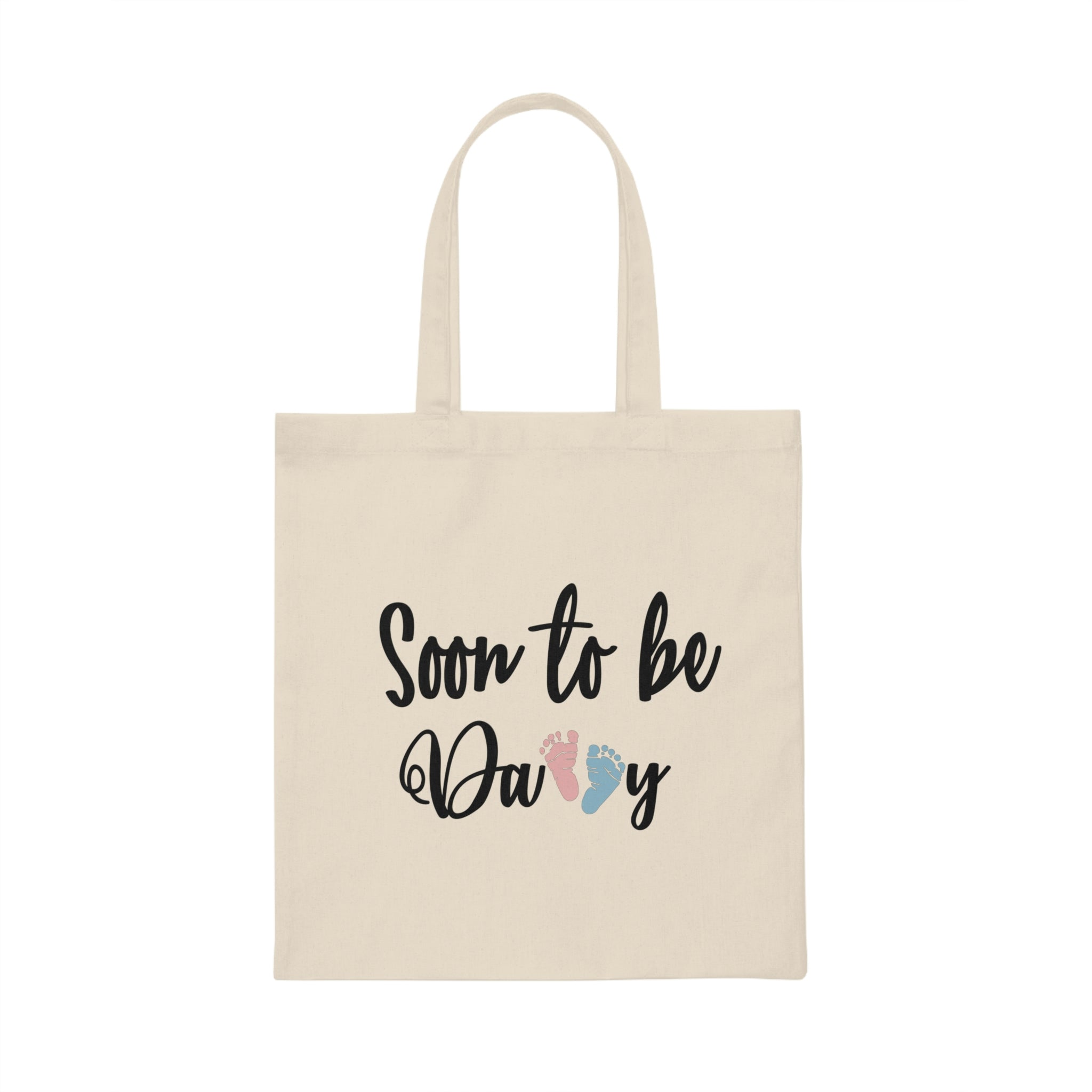 Soon To Be Mommy And Soon To Be Daddy Canvas Tote Bag