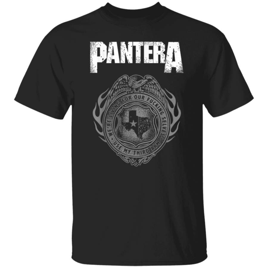 Pantera Official Third Arm Crest TShirt