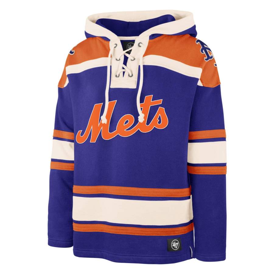 New York Mets ’47 Lacer Hoodie Unisex 3D All Over Print