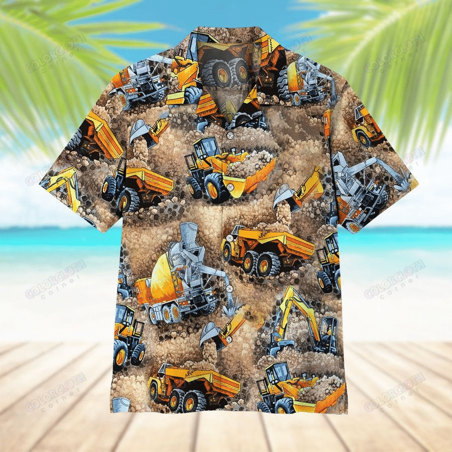 Working On Heavy Equipment Hawaii Shirt Ha41125