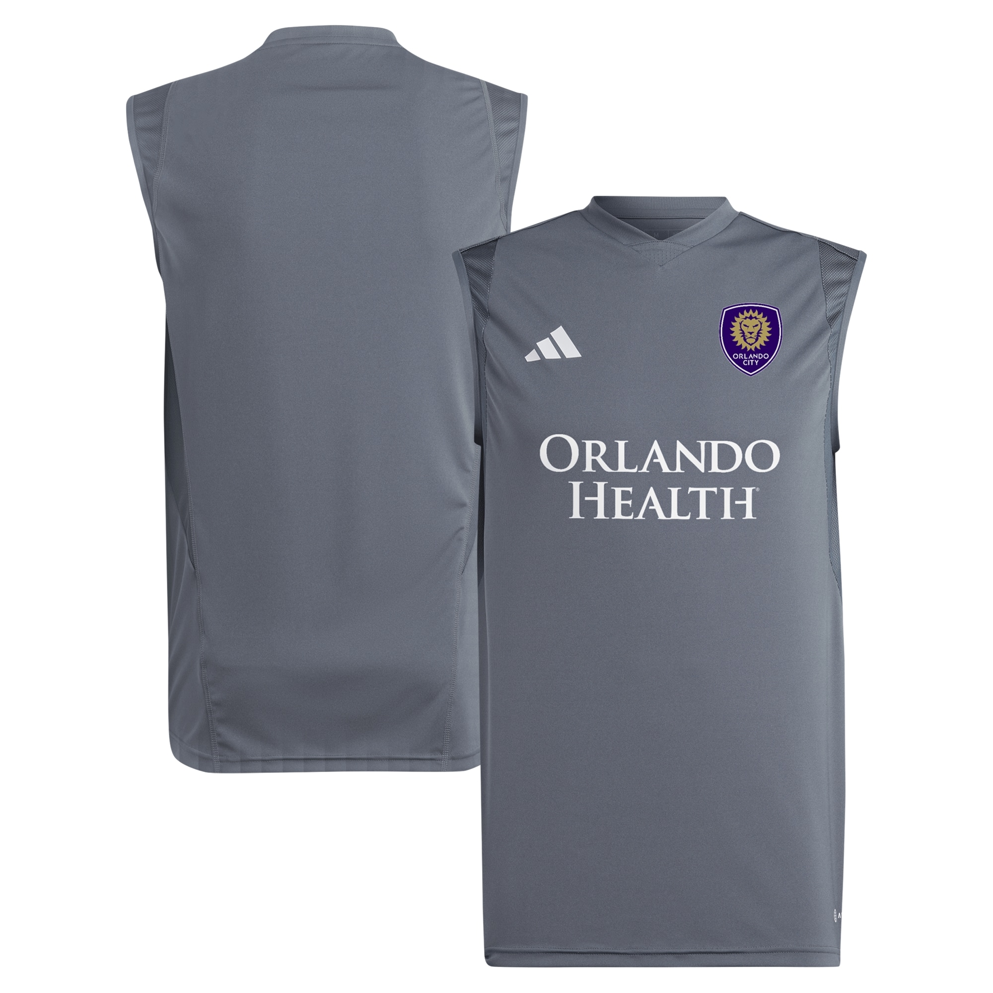 Orlando City SC 2024 Sleeveless Training Jersey – Gray