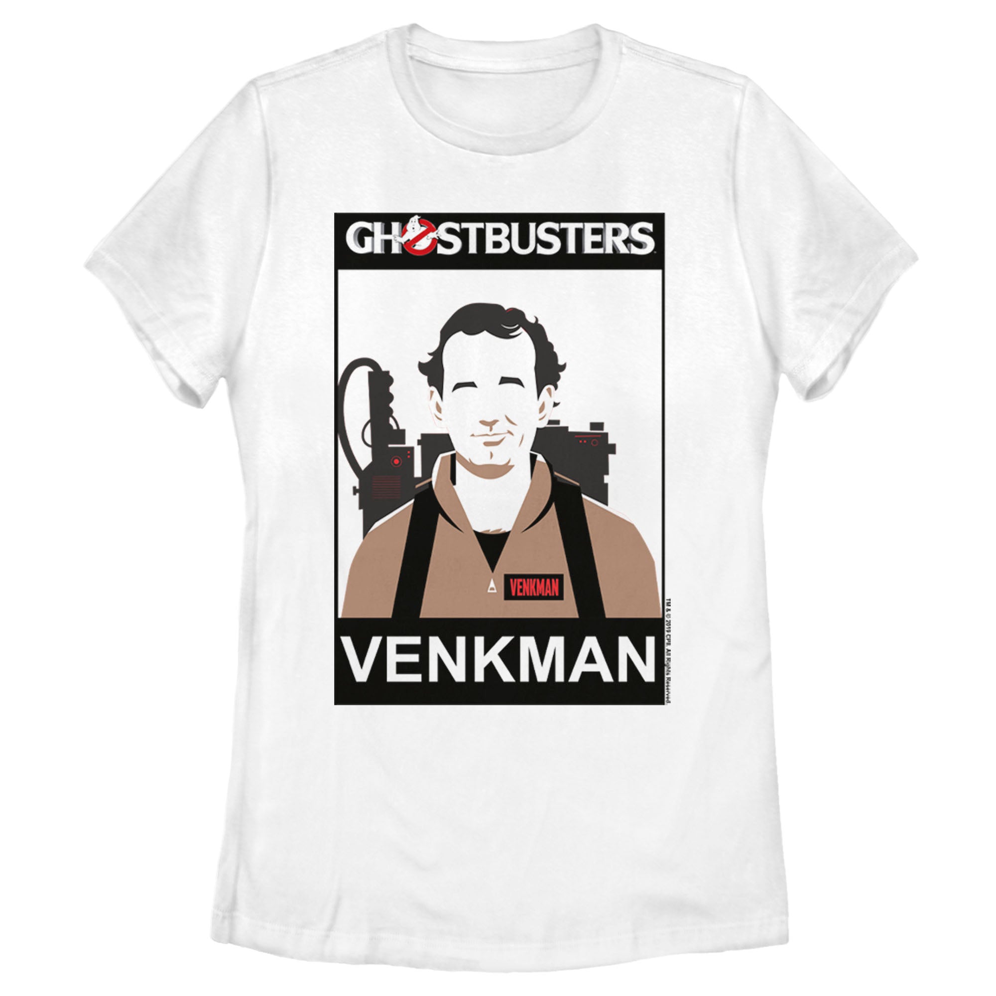 Women’S Ghostbusters Venkman 2D Cell Shade T-Shirt