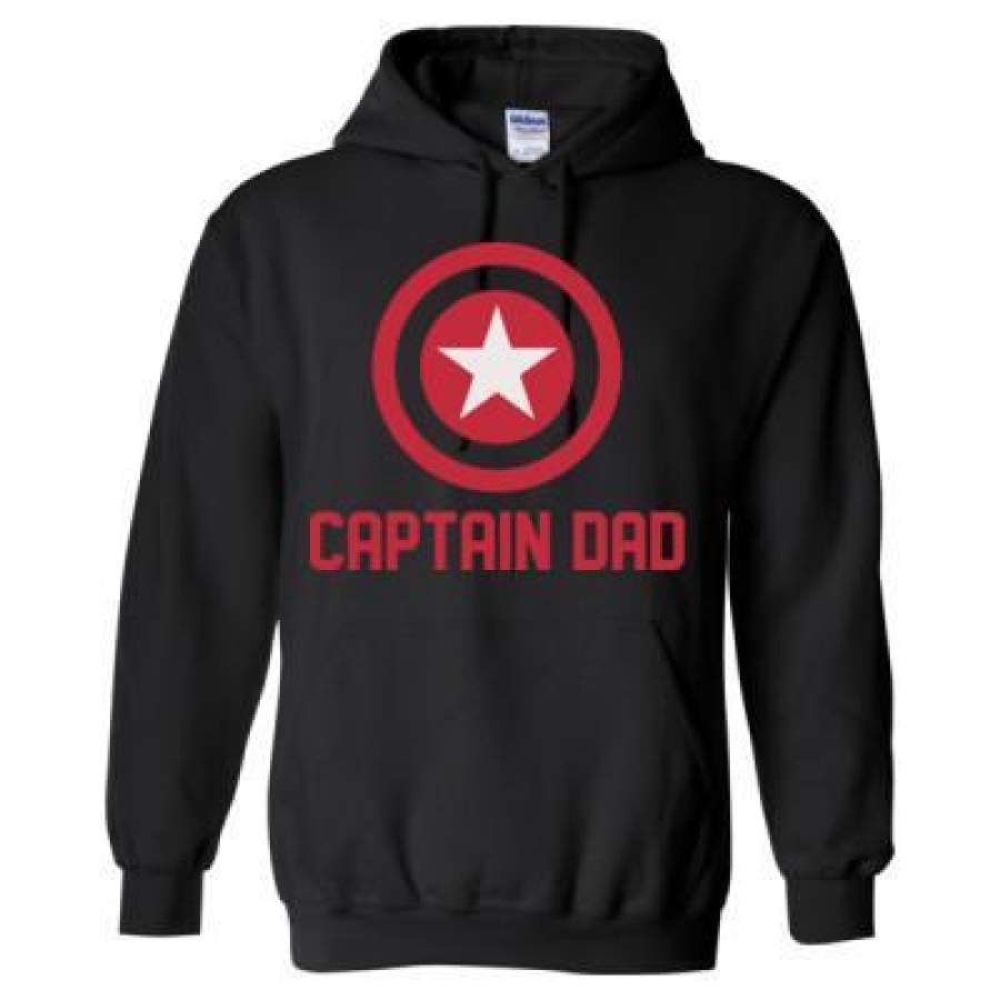 AGR Captain Dad – Heavy Blend™ Hooded Sweatshirt