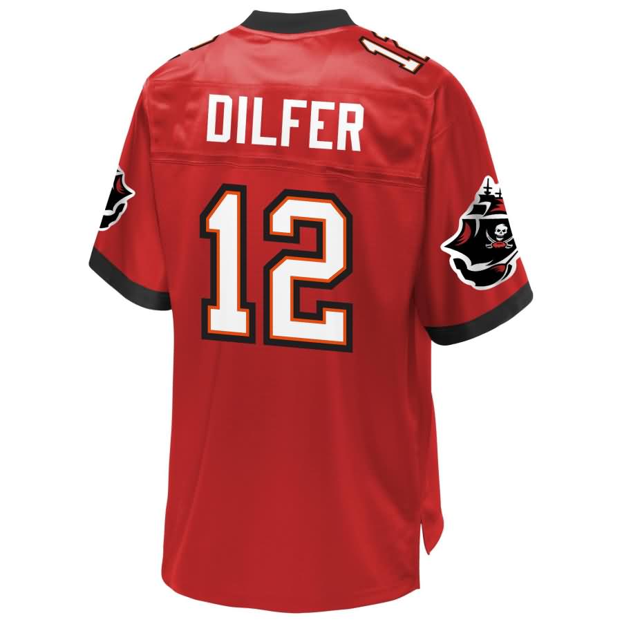 Trent Dilfer Tampa Bay Buccaneers NFL Pro Line Retired Player Jersey – Red