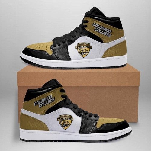 Colorado College Tigers Air Jordan Sneakers Team Custom Shoes