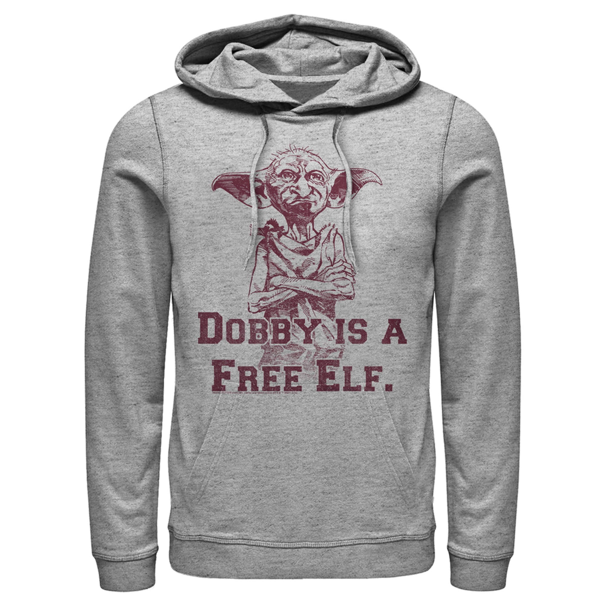 Men’S Harry Potter Dobby Is A Free Elf Pull Over Hoodie