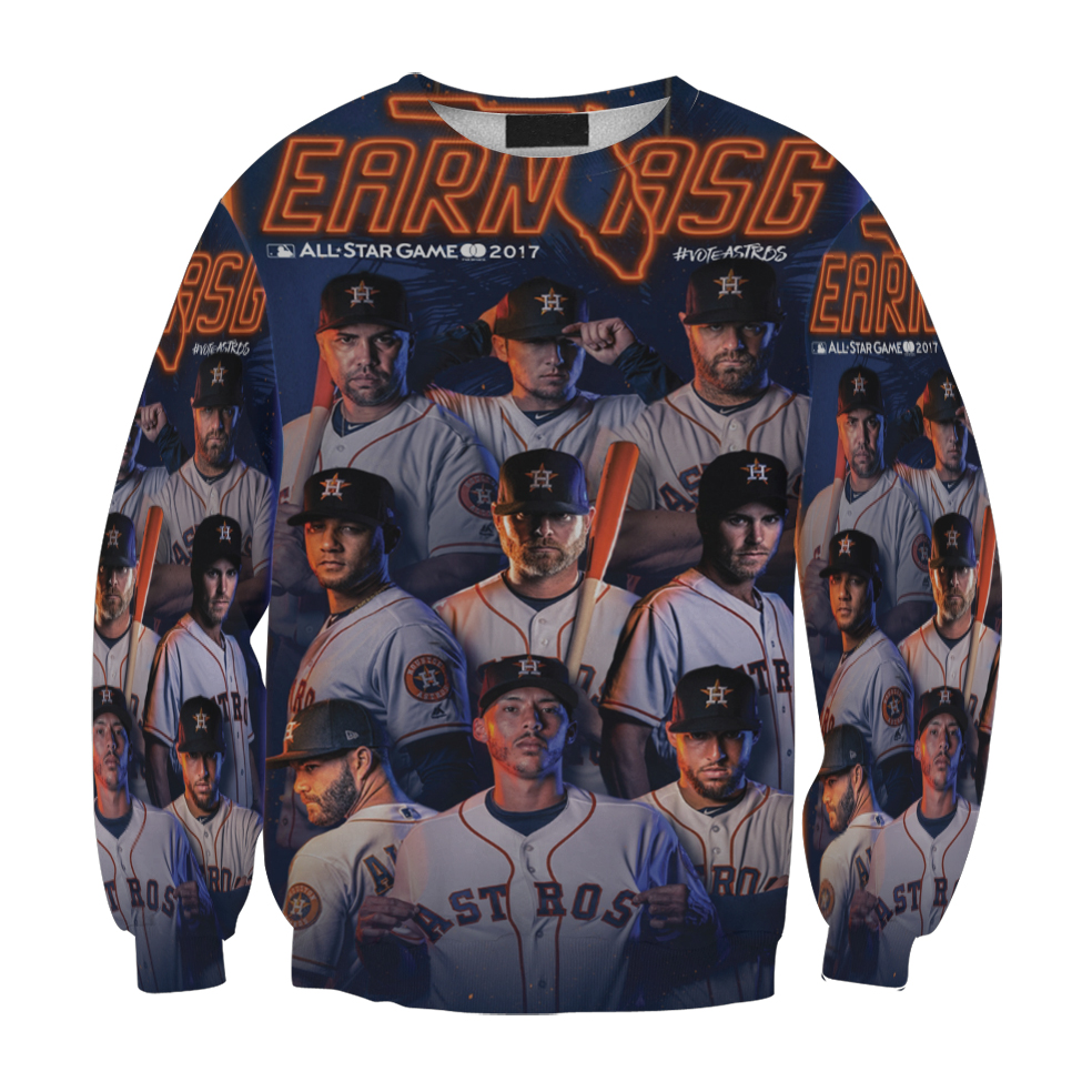 Houston Astros Team V2 Gift For Fan 3D Full Printing Sweatshirt