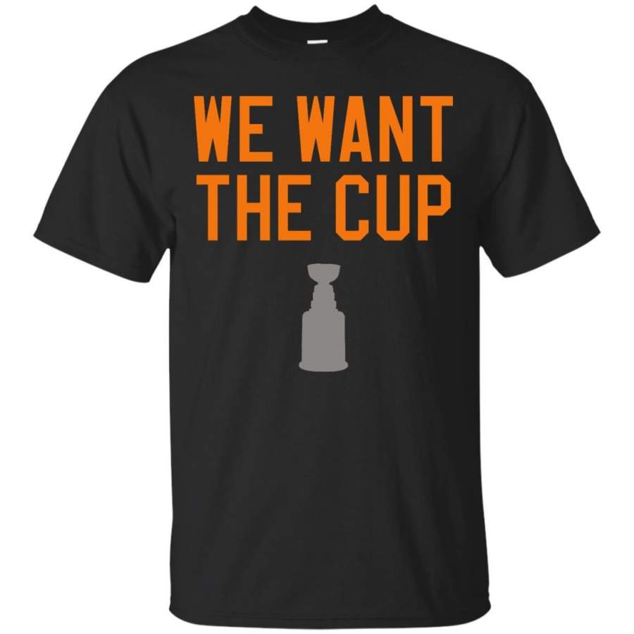 NEW YORK ISLANDERS – We Want The Cup T Shirt & Hoodie