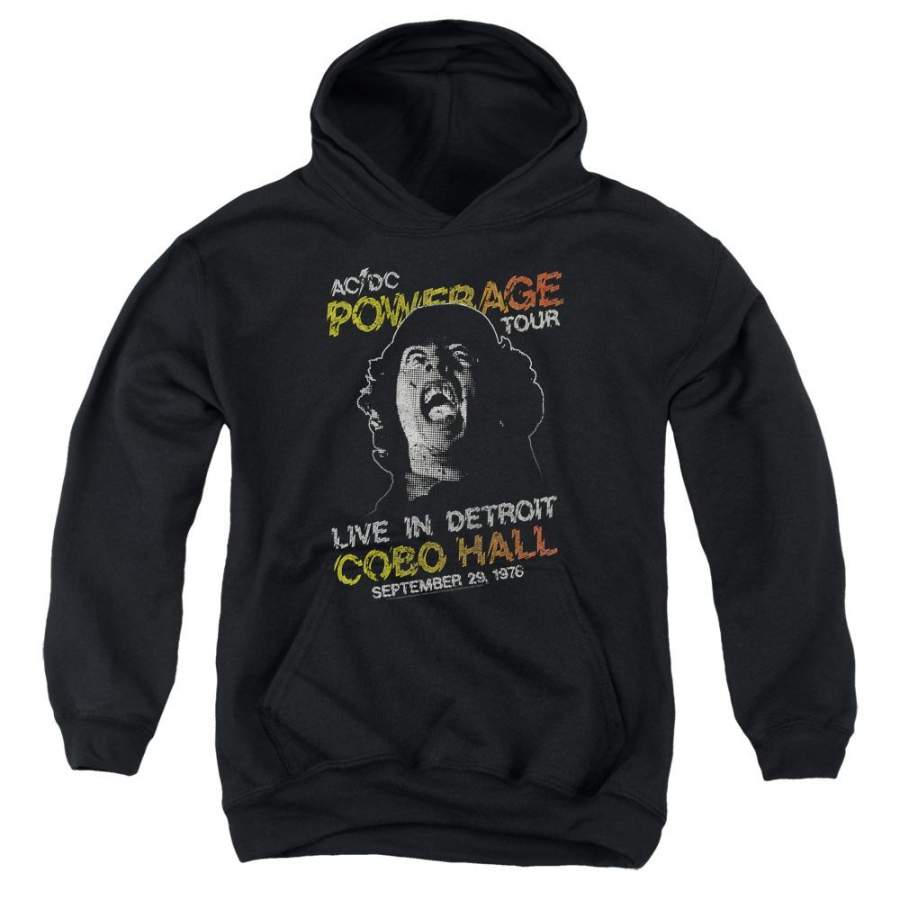 AC/DC Powerage Tour Youth Hoodie (Ages 8-12)