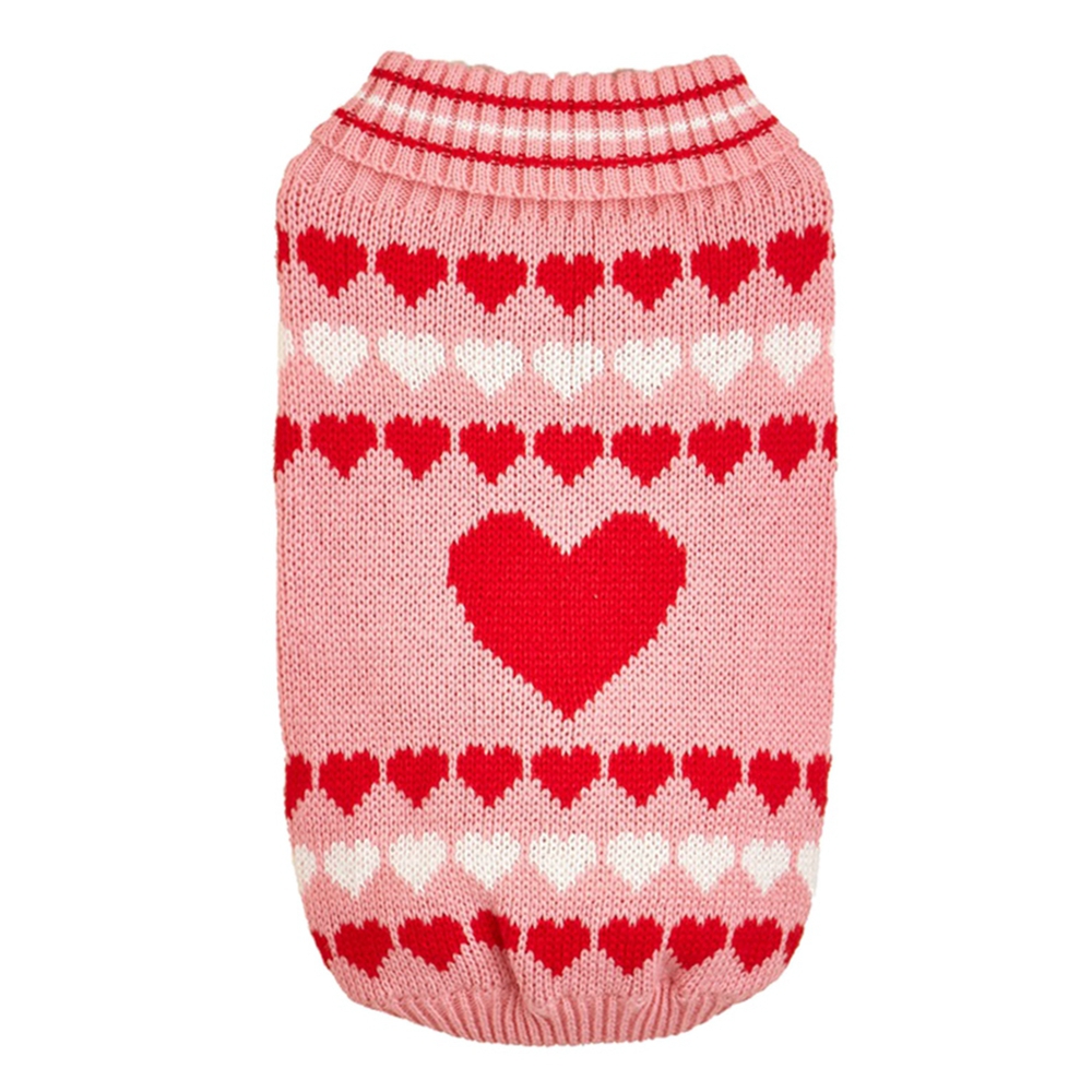 Valentines Day Pet Clothing Winter Warm Dog Coat Cat Sweater for Small Medium Dogs Chihuahua Bulldogs Puppy Lover Costume alx