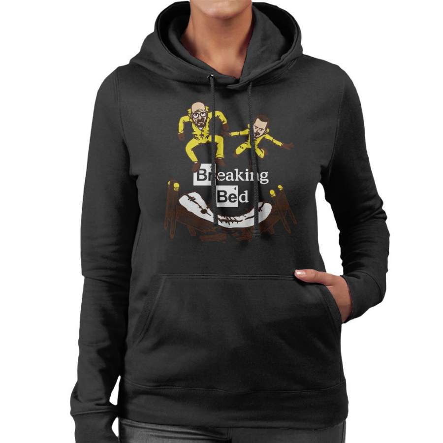 Breaking Bad Breaking Bed Women’s Hooded Sweatshirt