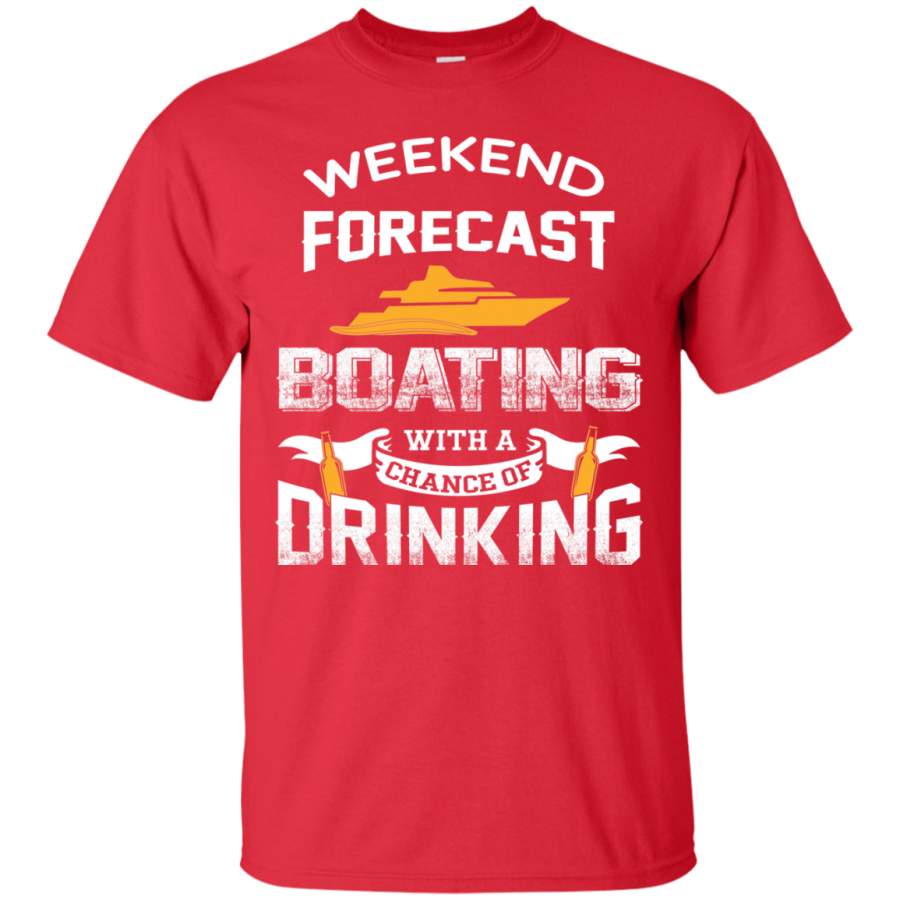 AGR Men’s Weekend Shirts Weekend Forecast BoatingTshirts