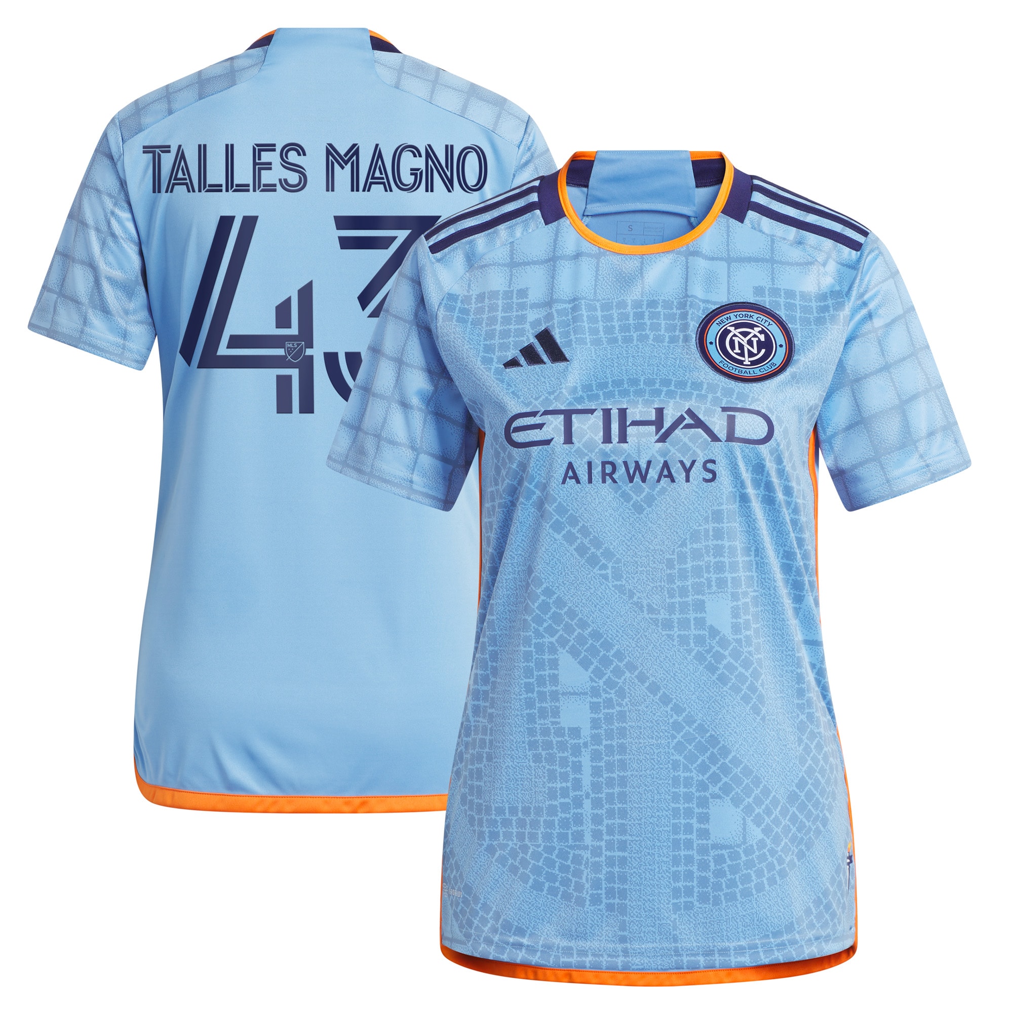 Talles Magno New York City FC Women's 2023 The Interboro Kit Replica Jersey – Light Blue