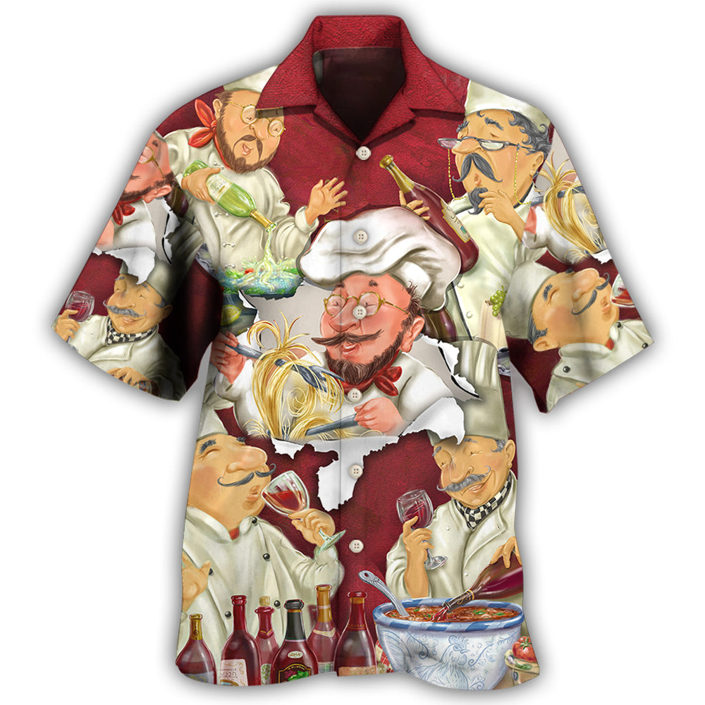 Master Chef Cooking Art Style Hawaii Shirt Ha21751