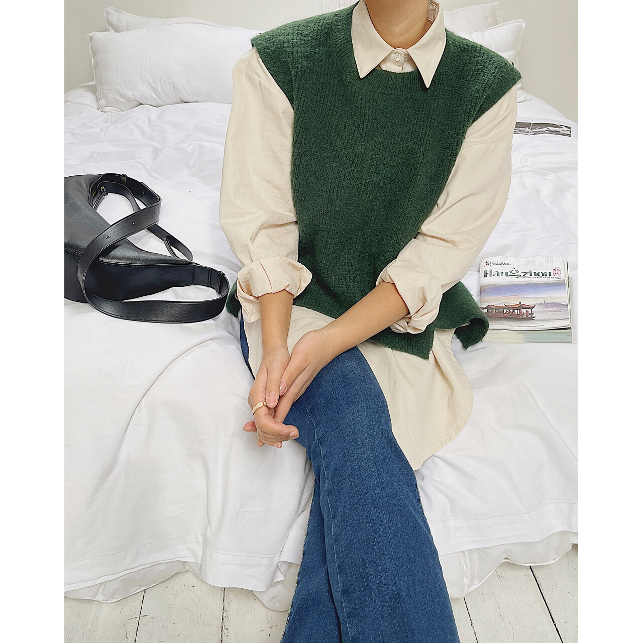 2022 Women Sweater Vest Top Y2k Clothes Oversize Warm Pullover Cardigan Sleeveless Jacket Sweatshirt Vintage Korean Fashion Oem alx