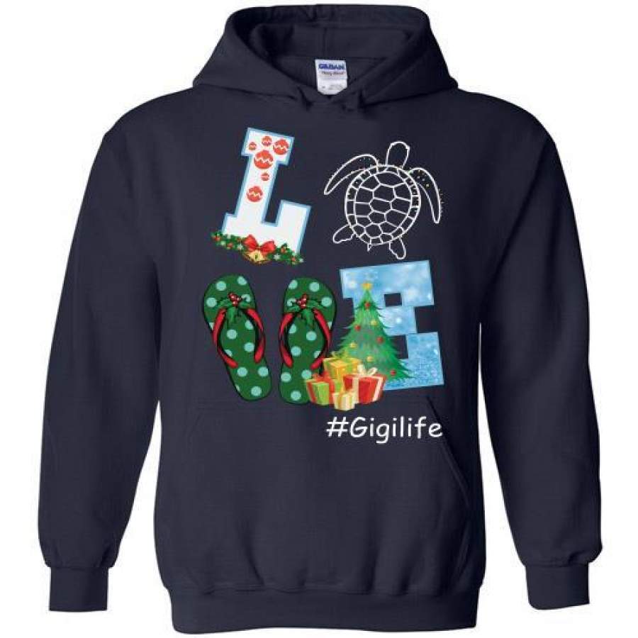 Love Turtle Gigilife Christmas Hoodie