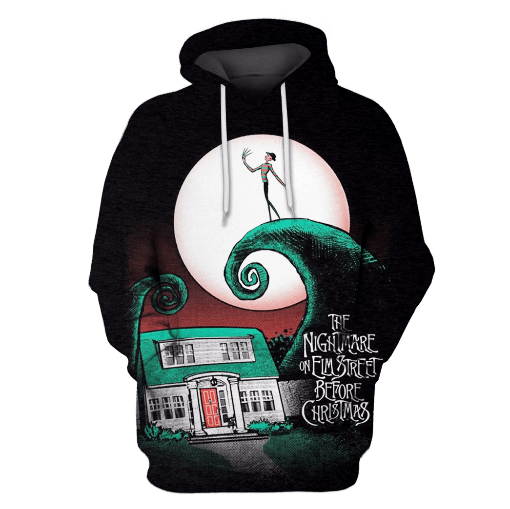 The Nightmare On Elm Street Before Christmas T-Shirts – Zip Hoodies Apparel