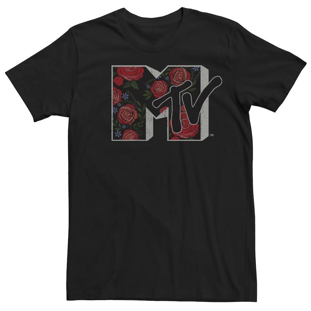 Mtv I Want My Mtv Floral Box Shirt