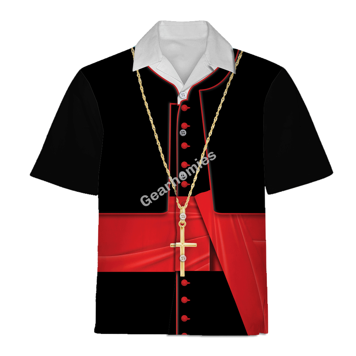 Gearhomies Hawaiian Shirt Cardinal 3D Apparel