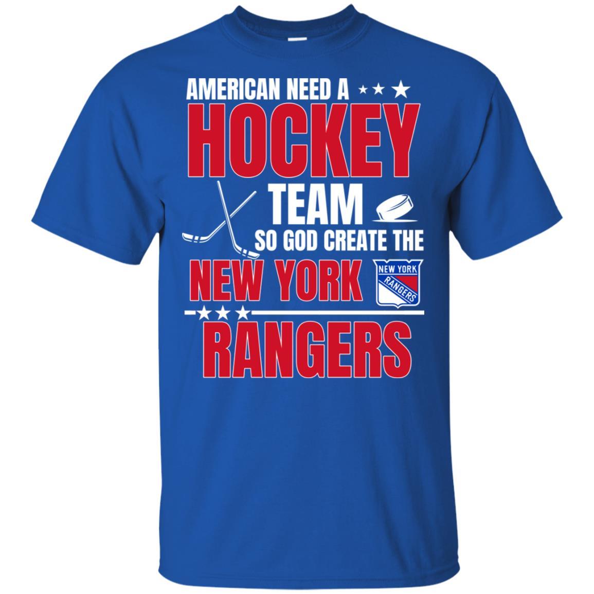 American Need A New York Rangers Team T Shirt