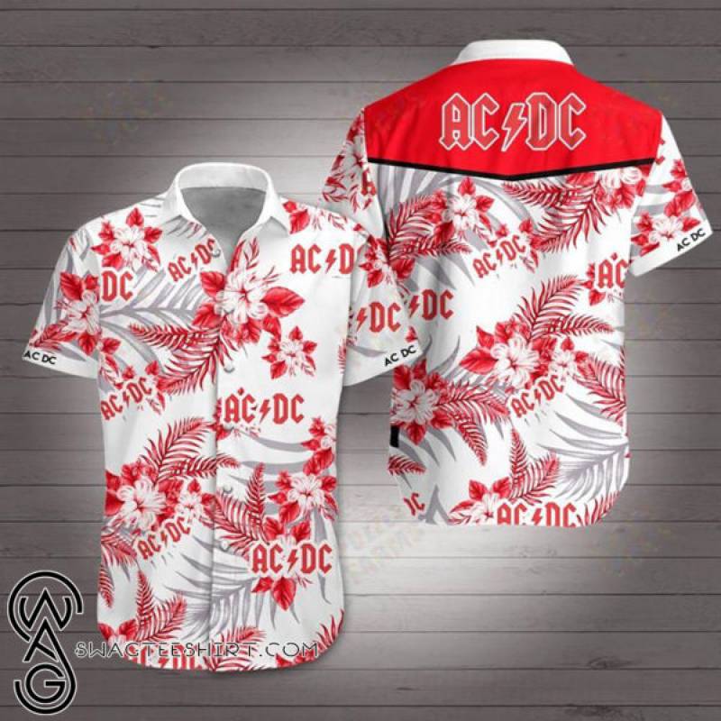 ACDC rock band hawaiian shirt – Maria