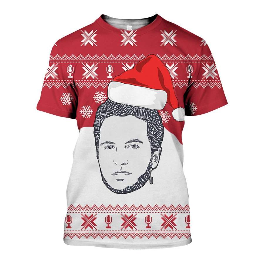 3D All Over Printed Christmas Ugly Sweater Luke Bryan Shirts and Shorts