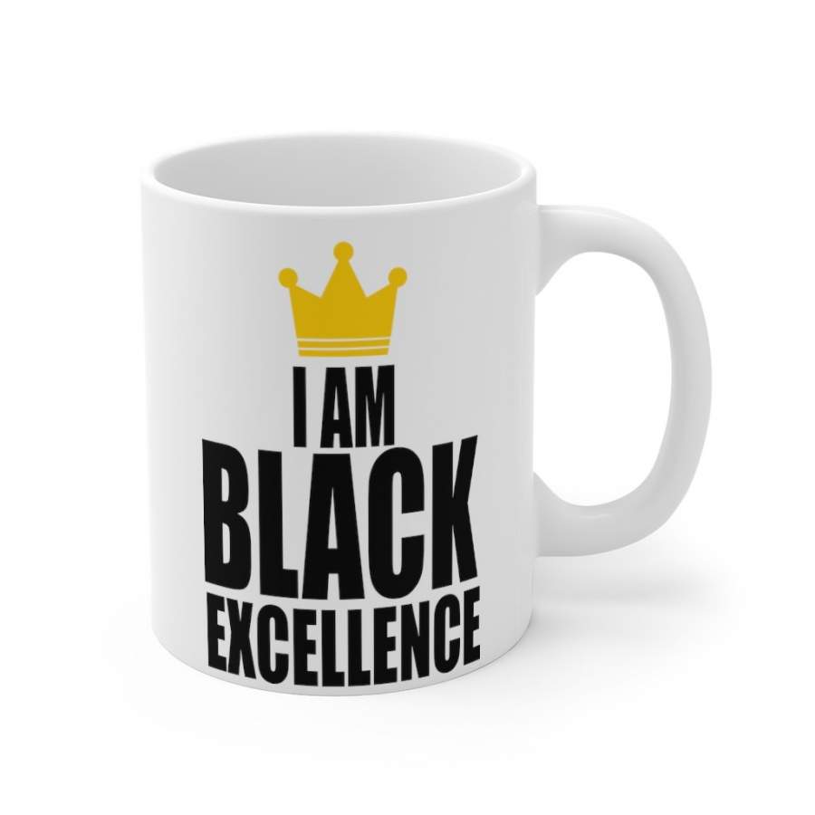 I am Black Excellence Mug