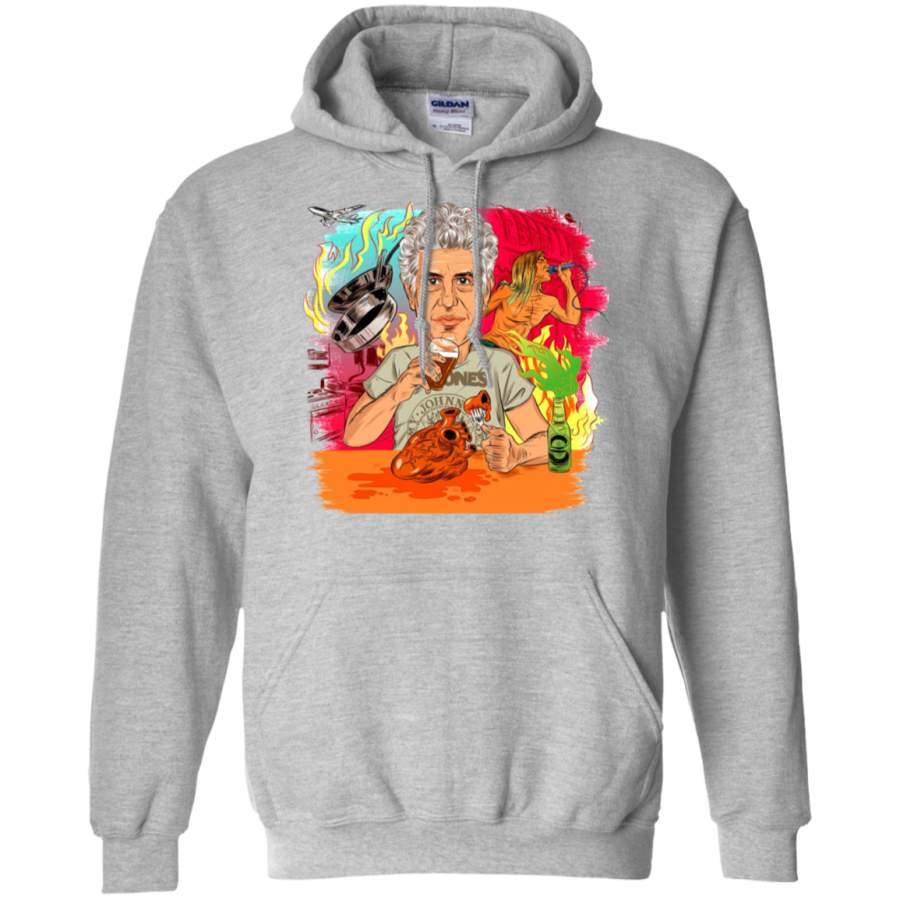 AGR Anthony Bourdain Gildan Pullover Hoodie