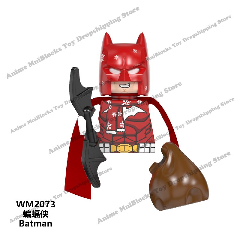 WM6104 Harley Quinn batman Wonder Woman Superman bricks mini action toy figures building blocks Assemble toys kid Christmas gift alx