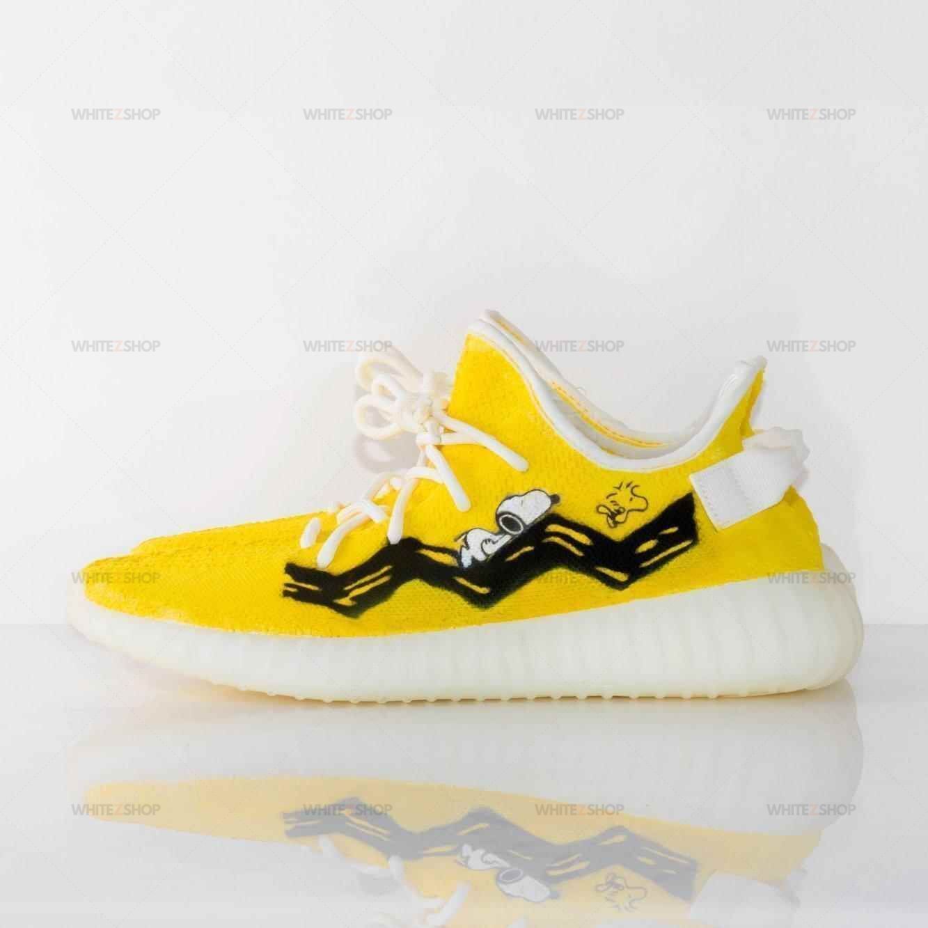 Snoopy Lazy Yeezy Boost Yeezy Running Shoes Custom Shoes For Men And Women