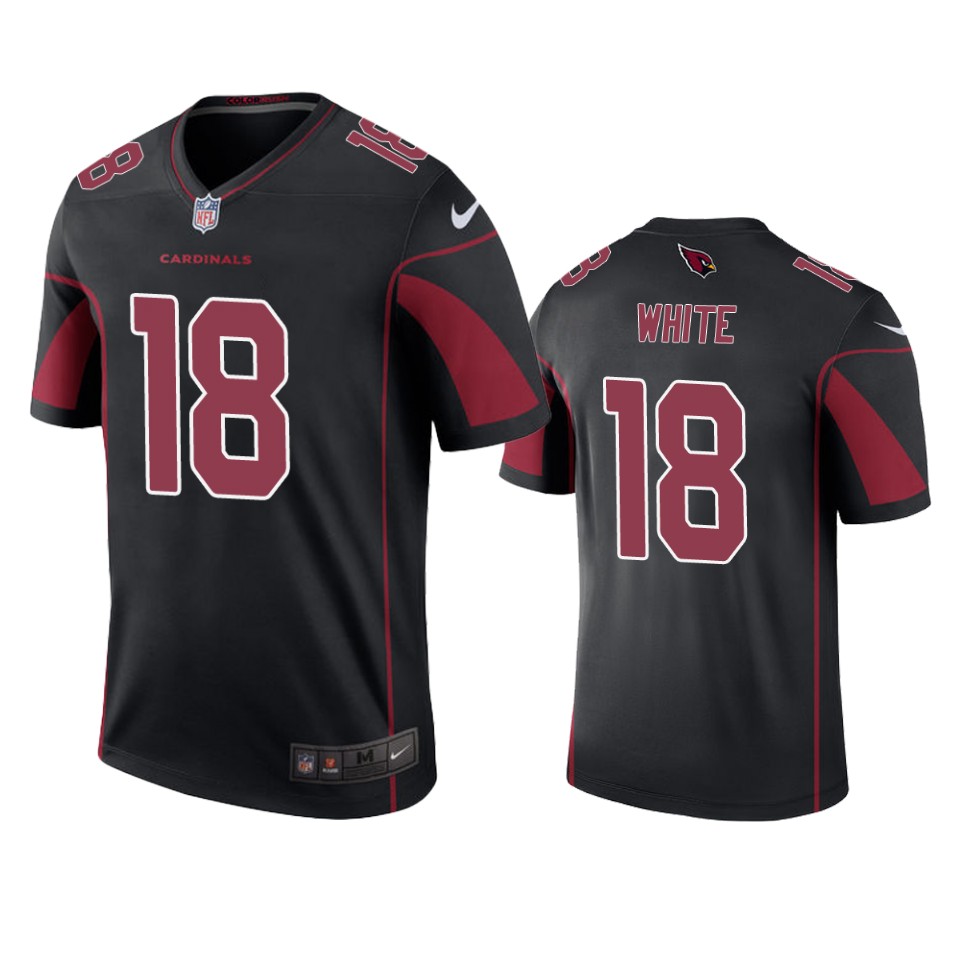 Arizona Cardinals Kevin White Black Color Rush Legend Jersey