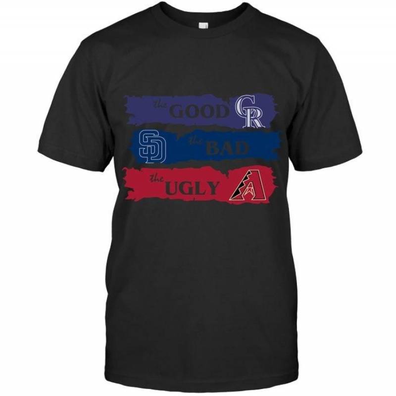 Colorado Rockies The Good The Bad The Ugly Fan T Shirt