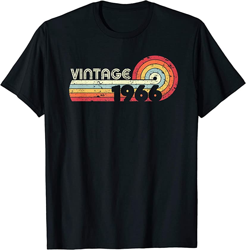 1966 Vintage Shirt, Birthday Gift Tee. Retro Style T-Shirt