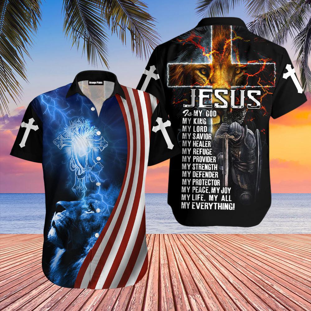 The Lion Of Judah Hawaiian Shirt | For Men & Women | Hw4347