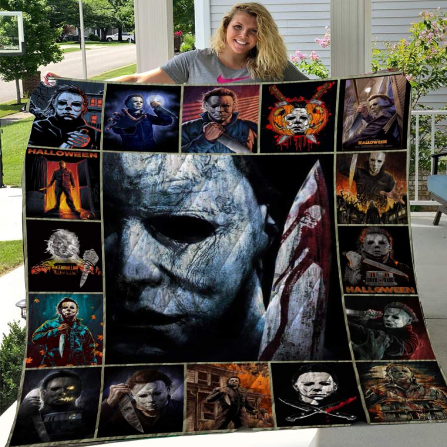 Michael Myers Quilt Blanket#1