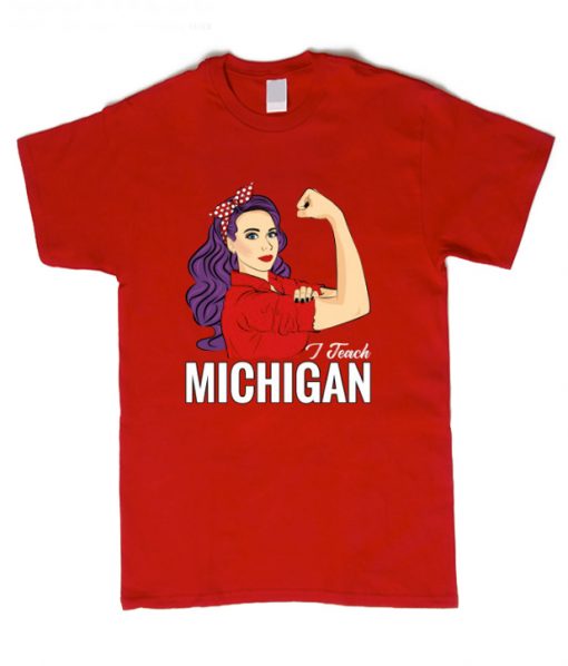 Michigan Teacher RS T-Shirt